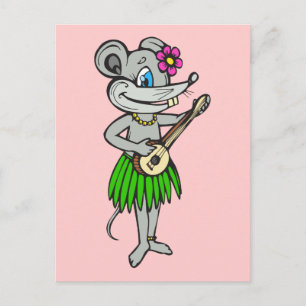 Hawaiiansk Hula Mus Vykort