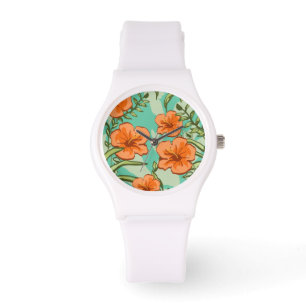 Hawaiiansk konst armbandsur