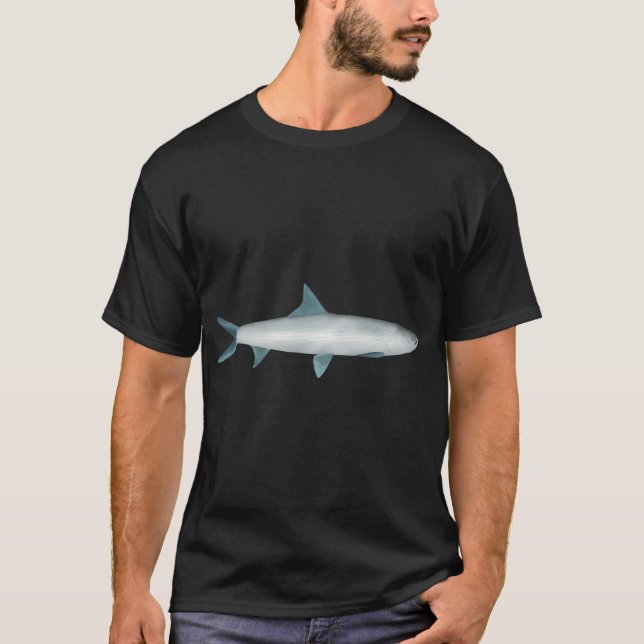 Hawaiiansk ladyfisk t shirt (Framsida)