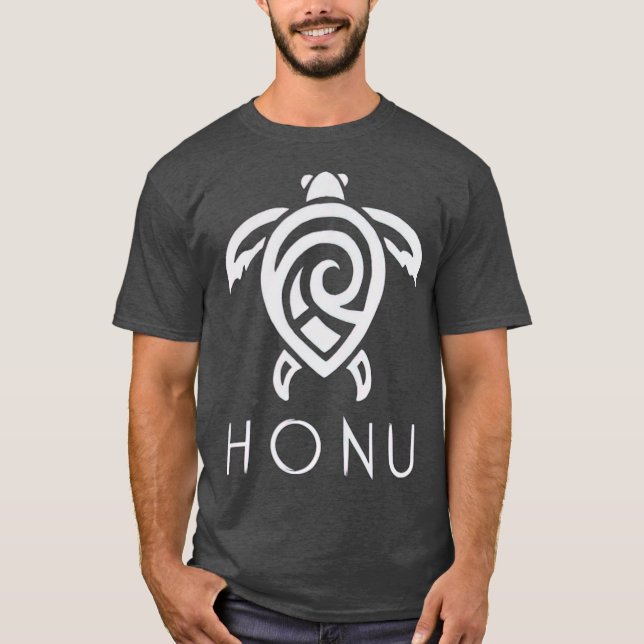 Hawaiiansk Sea Turtle Honu Hawaii Novelty T T Shirt (Framsida)