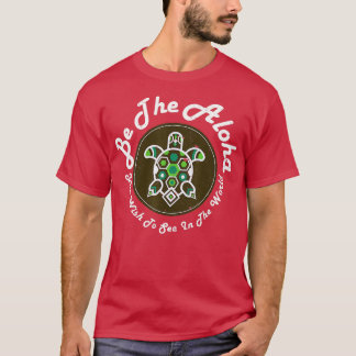 Hawaiiansk sköldpadda aloha t shirt