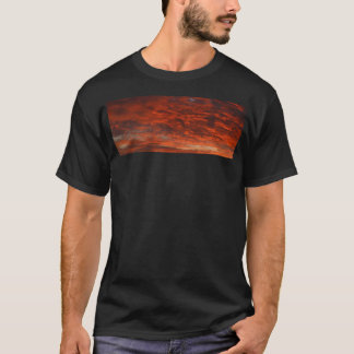 Hawaiiansk solnedgång t shirt