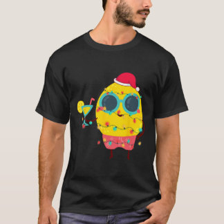 Hawaiiansk sommar tropisk jul citron rolig jul t shirt