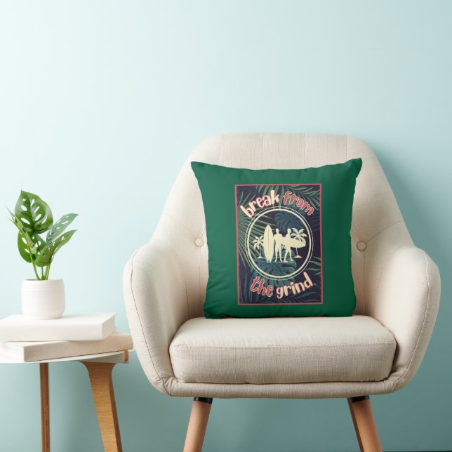 Hawaiiansk Surf Kudd Kudde (Stol)