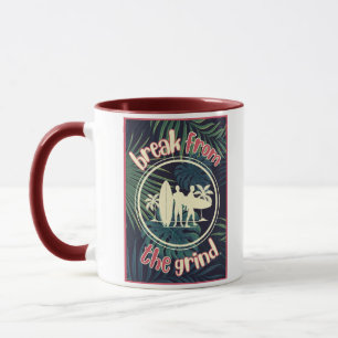 Hawaiiansk Surfkaffekopp Mugg