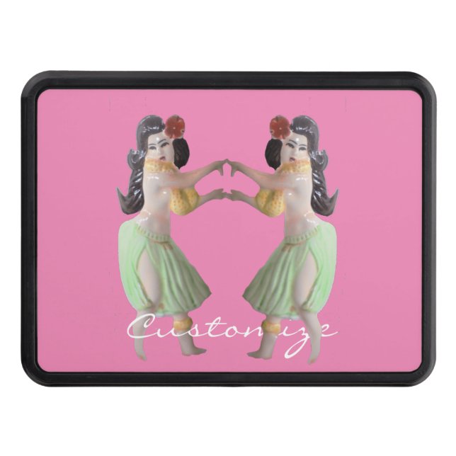 Hawaiianska Hula Dancers Thunder_Cove Dragkroksskydd (Framsidan)