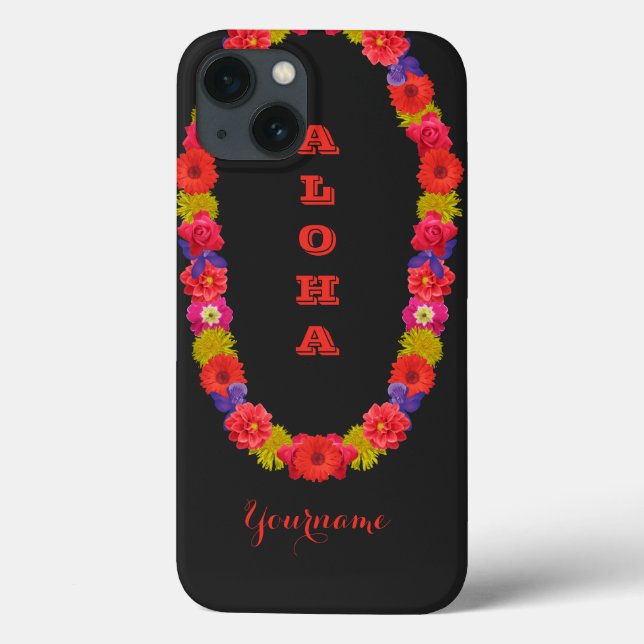 Hawaiianska Lei anpassade fodral (Baksida)