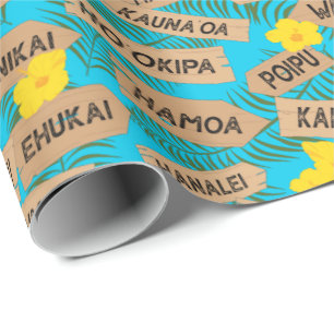 Hawaiianska öar, färgstarka presentpapper