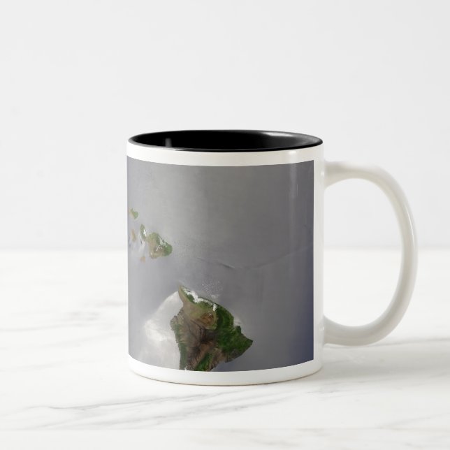 Hawaiianska öarna Två-Tonad mugg (Höger)