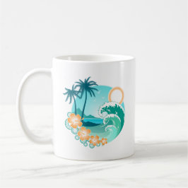 Hawaiianska ön 1 kaffemugg