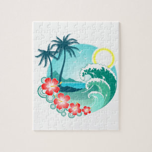 Hawaiianska ön 2 pussel