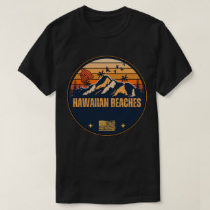 Hawaiianska stränder, Hawaii T Shirt