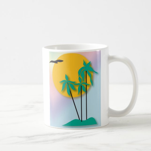 Hawaiianska Tropikernor Kaffe Mugg (Höger)