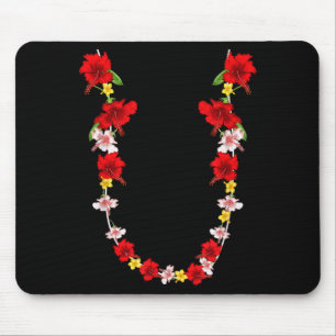 Hawaiianskt blomsterhalsband Trocal sommarblommor Musmatta