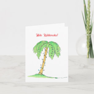 Hawaiianskt julkort! kort