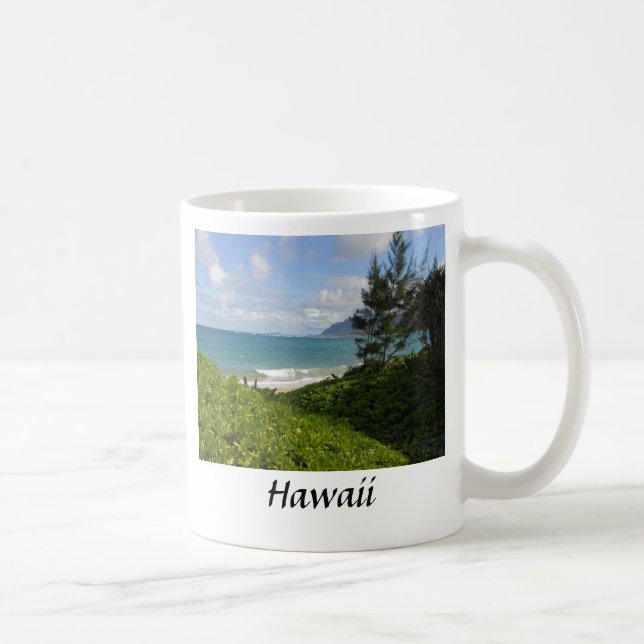 Hawaiianskt strandkaffe mugg (Höger)