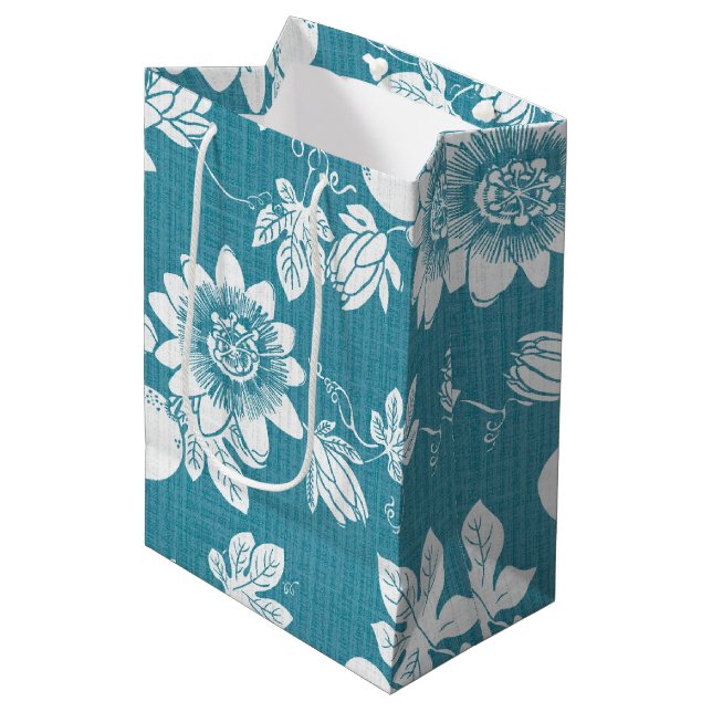Hawaiianskt tryck Lilikoi (Framsidan Vinklad)