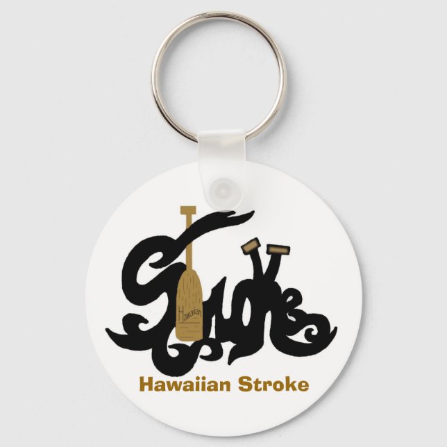 Hawaiianslag kedja nyckelring (Framsida)