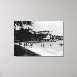 HawaiiBeachfront Scene-fotoHawaii Canvastryck