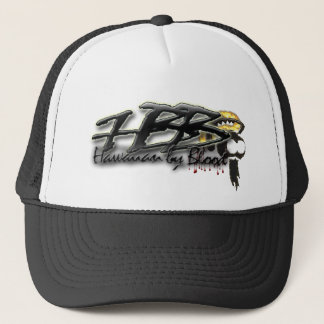 Hawaiibo vid den blodIkaika hjälmen Truckerkeps