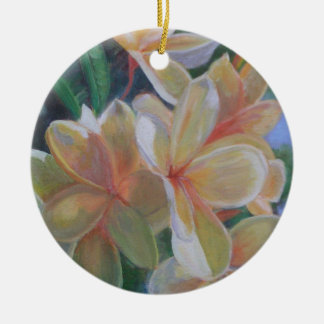 HAWAIIBON BLOMMAR den keramiska prydnaden Julgransprydnad Keramik
