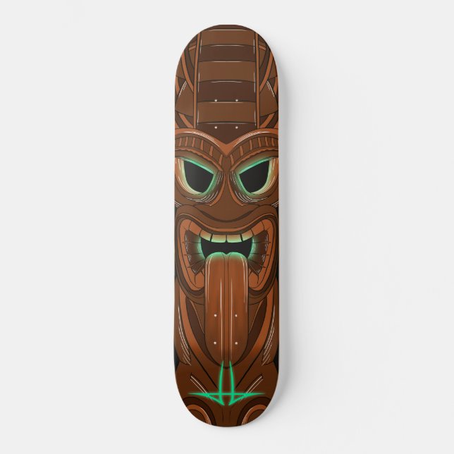 Hawaiibon Old School Skateboard Bräda 18 Cm (Framsida)
