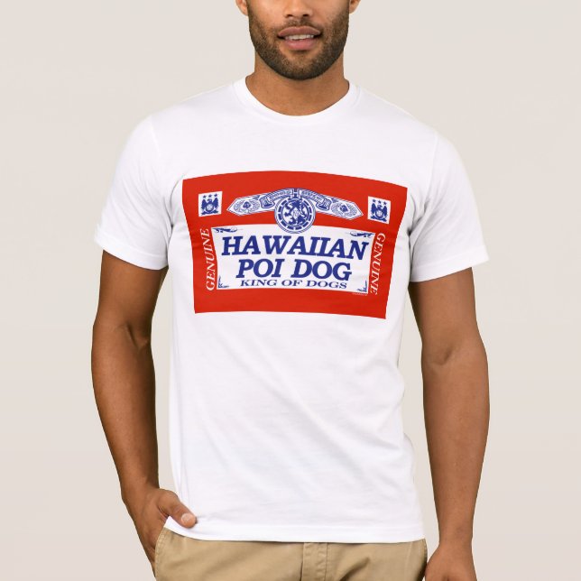 HawaiiboPoi-hund T-shirt (Framsida)