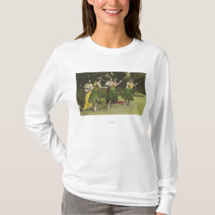HawaiiHula dansare i ColorHawaii T Shirt