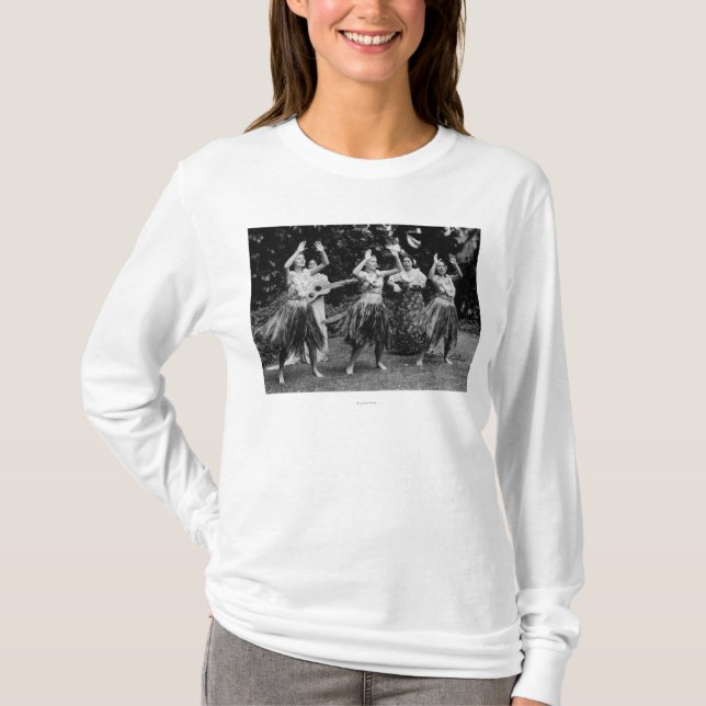 HawaiiHula dansare PhotographHawaii Tee (Framsida)
