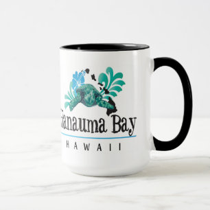 Hawaiiöarna, Turtle och Hibiscus Flower Mugg