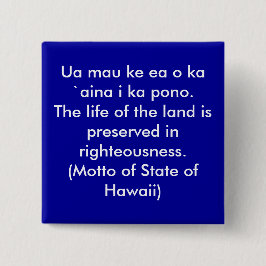 Hawaiis motto knapp