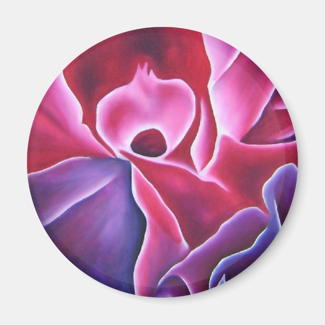 Hawaiisk fred - MedAnF Fine Art Magnet (Framsidan)