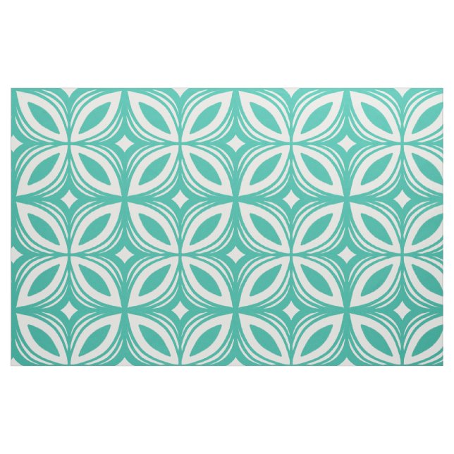Hawaiisk retro 50s stil tyg (Fat Quarter)