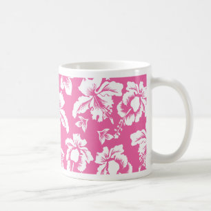 Hawaiisk Rosa Flower Kaffemugg