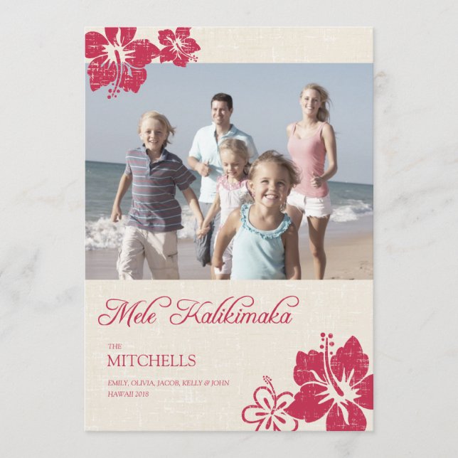 Hawaiiska julkort (Framsida)