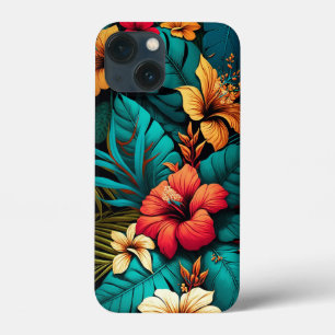 Hawaiiska Tropiska blomman Blommigt Exotic iphone 