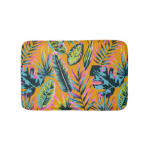 Hawaiiska tropiska Löv och växter Skriv ut Mönster