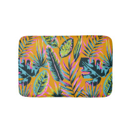 Hawaiiska tropiska Löv och växter Skriv ut Mönster Badrumsmatta