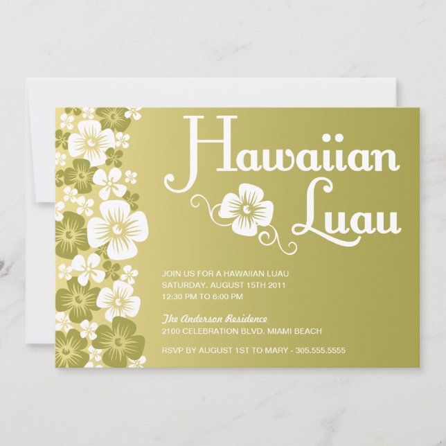 HAWAY LUAU| PARTSINBLANDNINGAR INBJUDNINGAR (Framsida)