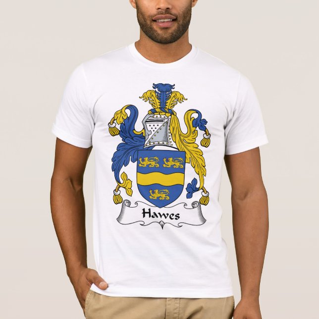 Hawes familjvapensköld t shirt (Framsida)