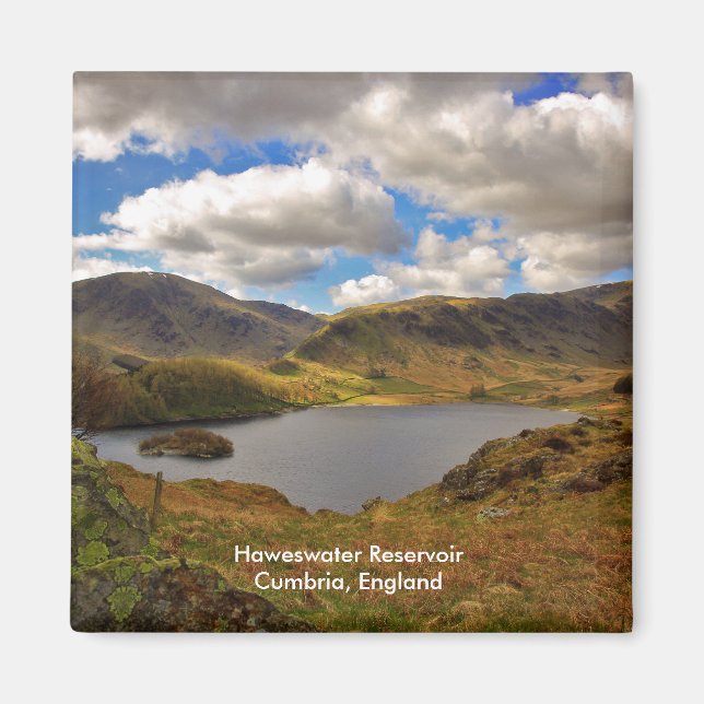 Haweswater Reservoir, Cumbria Fridge Magnet (Framsidan)