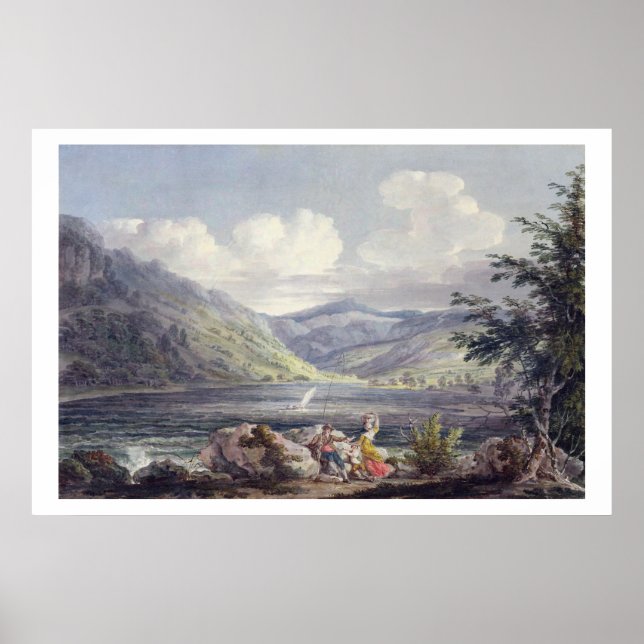Haweswater, Westmoreland, c.1795 (w/c over graphit Poster (Framsidan)