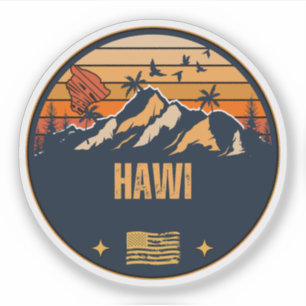 Hawi, Hawaii Klistermärken