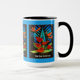 Hawiian Anthuriums (personlig mugg) Mugg
