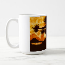 Hawiian Hula Dancer Kaffemugg