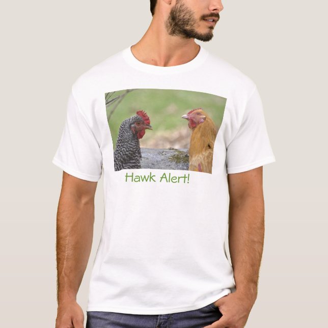 Hawk Alert T-Shirt (Framsida)
