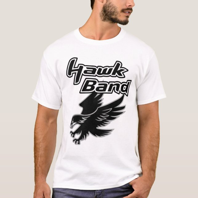 Hawk Band Parent Shirt T Shirt (Framsida)