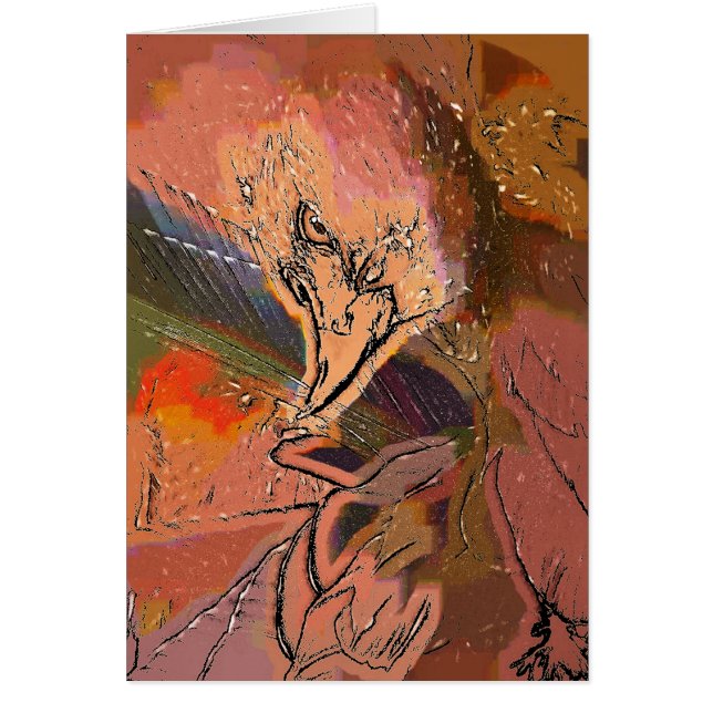 HAWK CARD HÄLSNINGSKORT (Framsidan)