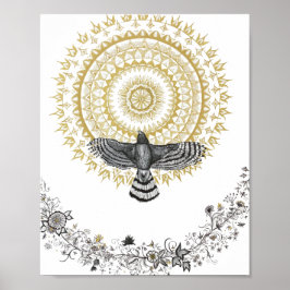 Hawk Dreams 8x10-utskrift Poster