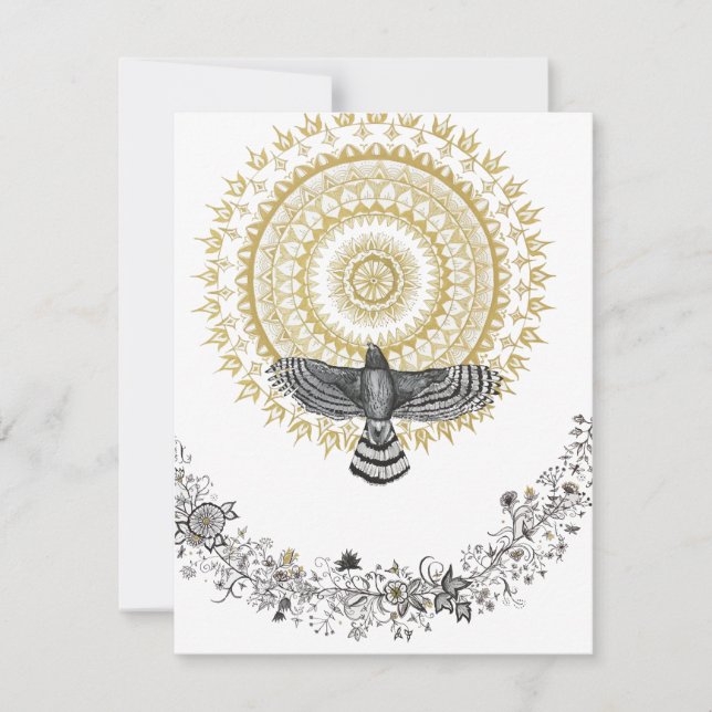 Hawk Dreams Anteckningskort (Framsida)